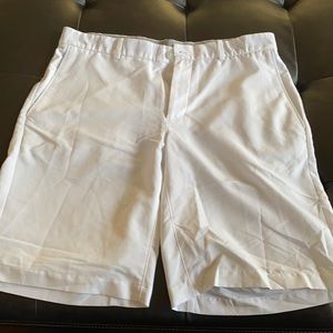 Nike Dri Fit White Golf Shorts